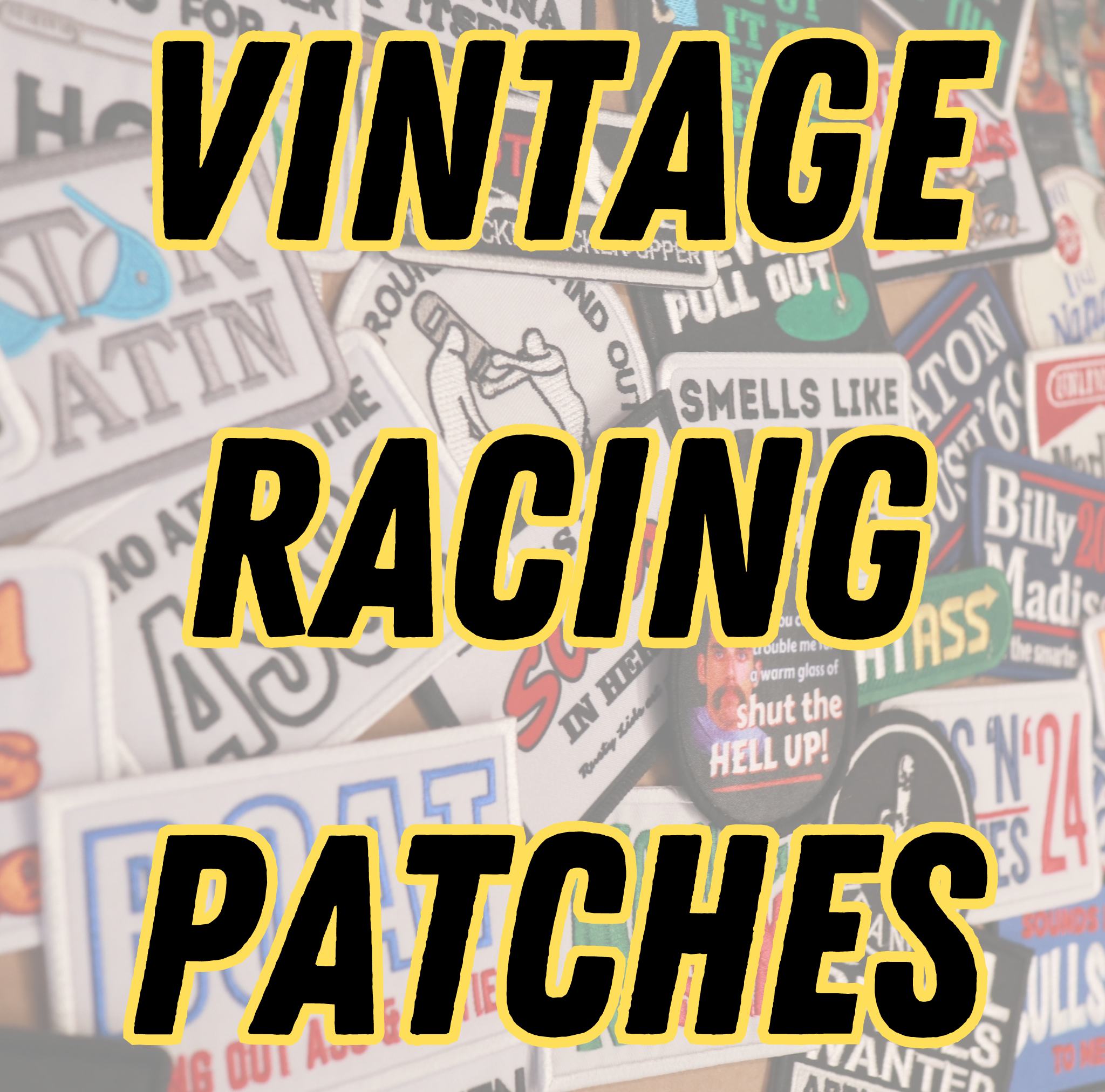Vintage Racing Patches