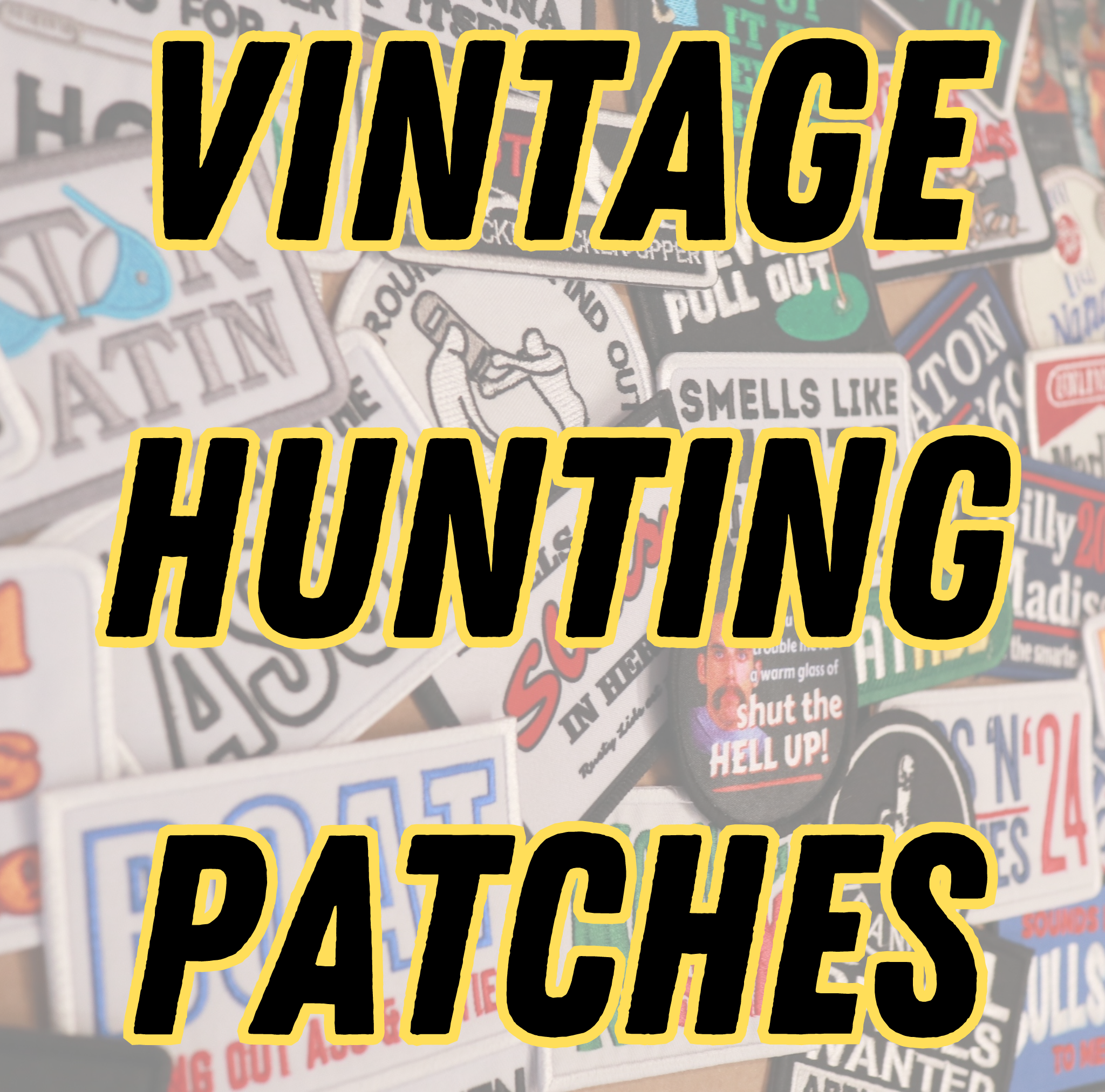 Vintage Hunting Patches