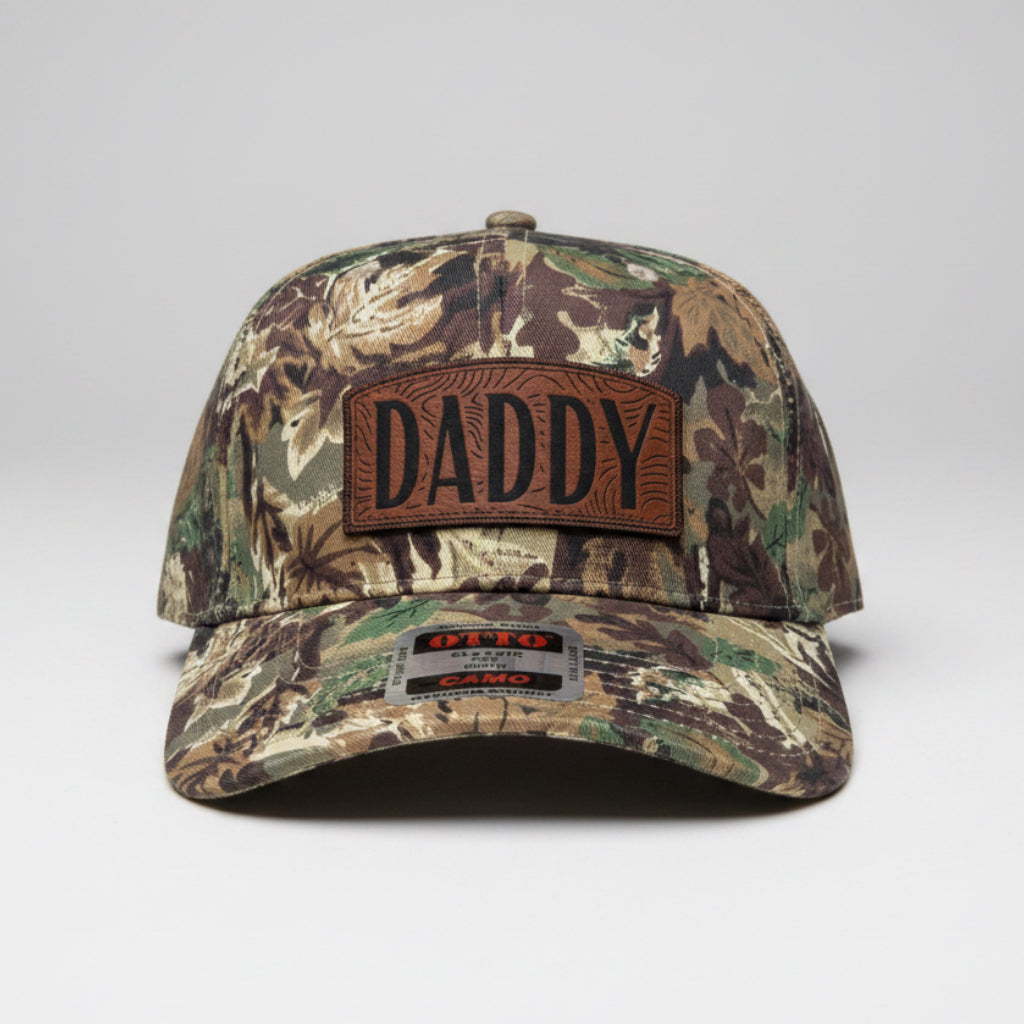 QUICK ORDER Daddy hat - leather patch