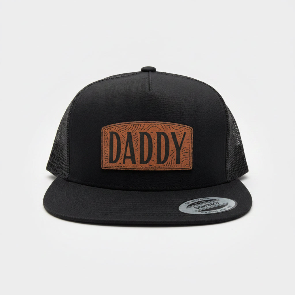 QUICK ORDER Daddy hat - leather patch