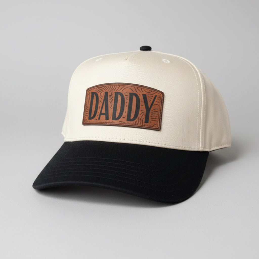 QUICK ORDER Daddy hat - leather patch