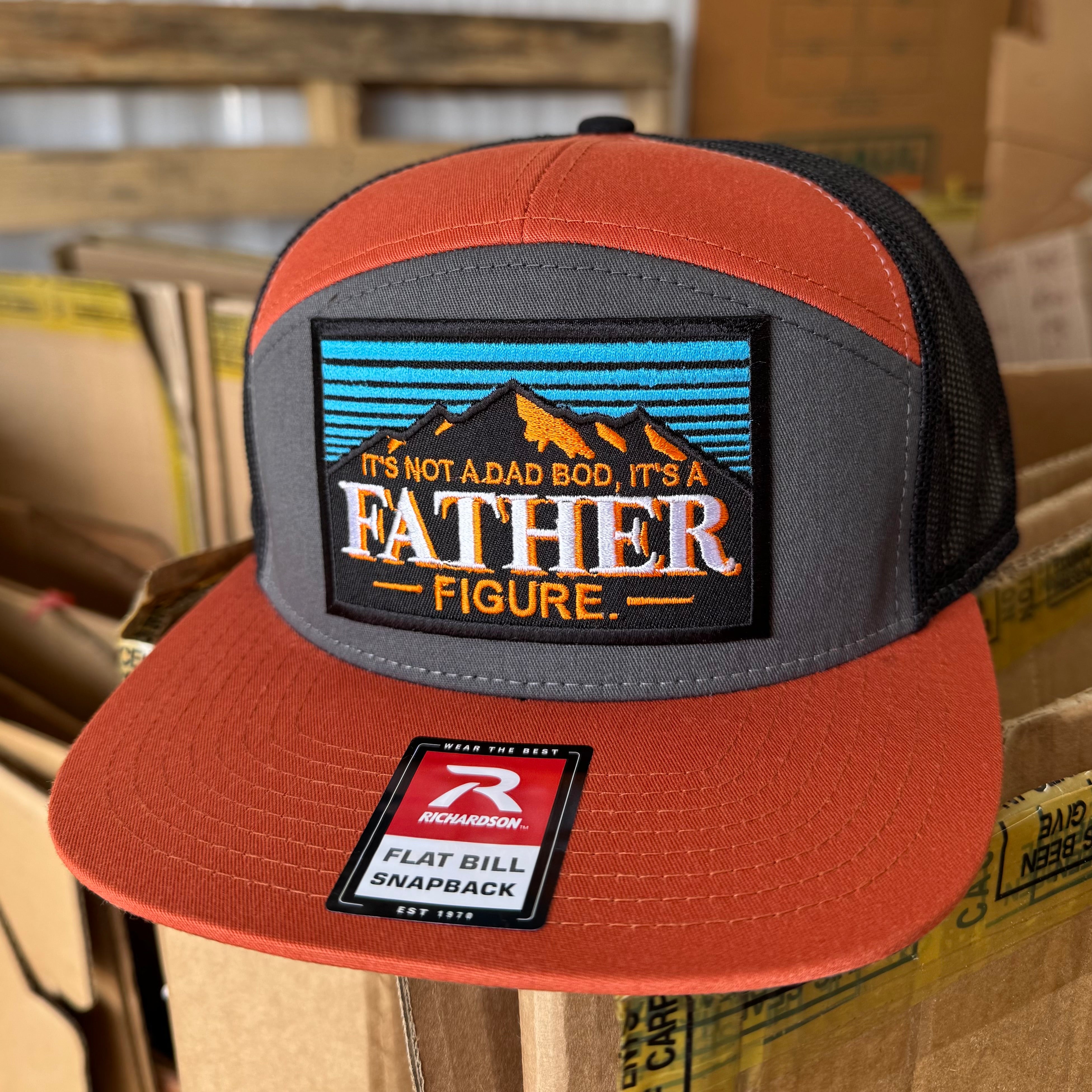 QUICK ORDER It’s Not a Dad Bod It’s a Father Figure Hat - Black Patch