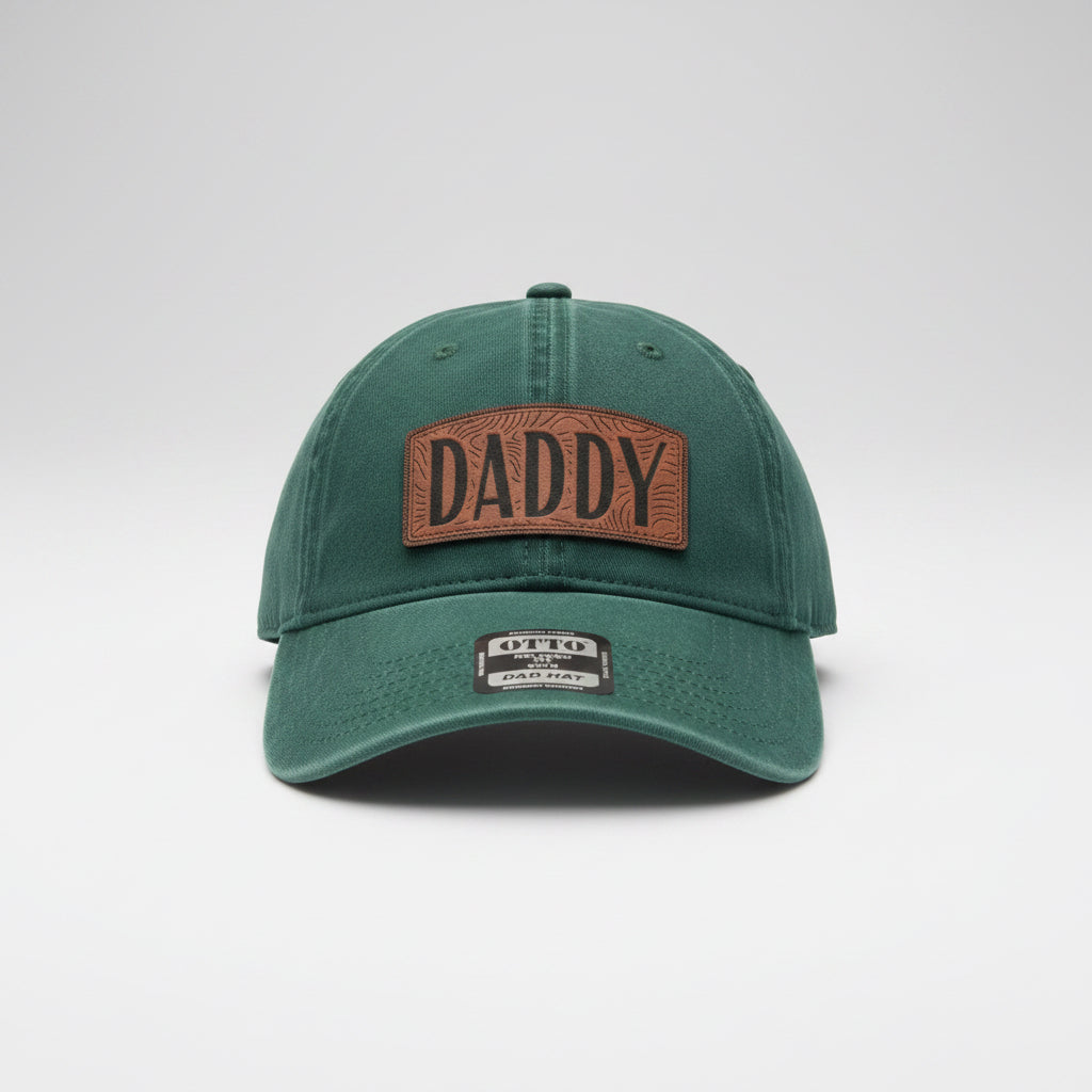 QUICK ORDER Daddy hat - leather patch