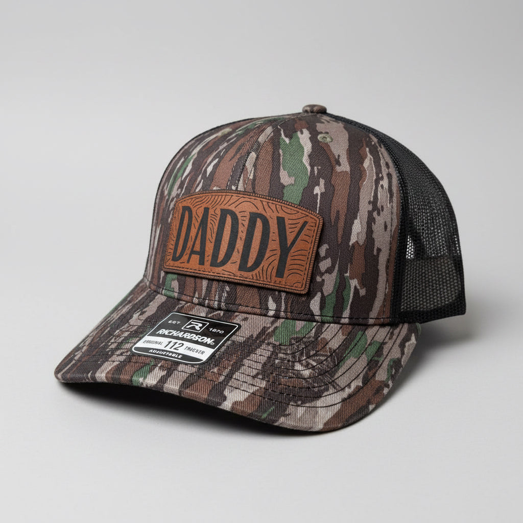 QUICK ORDER Daddy hat - leather patch