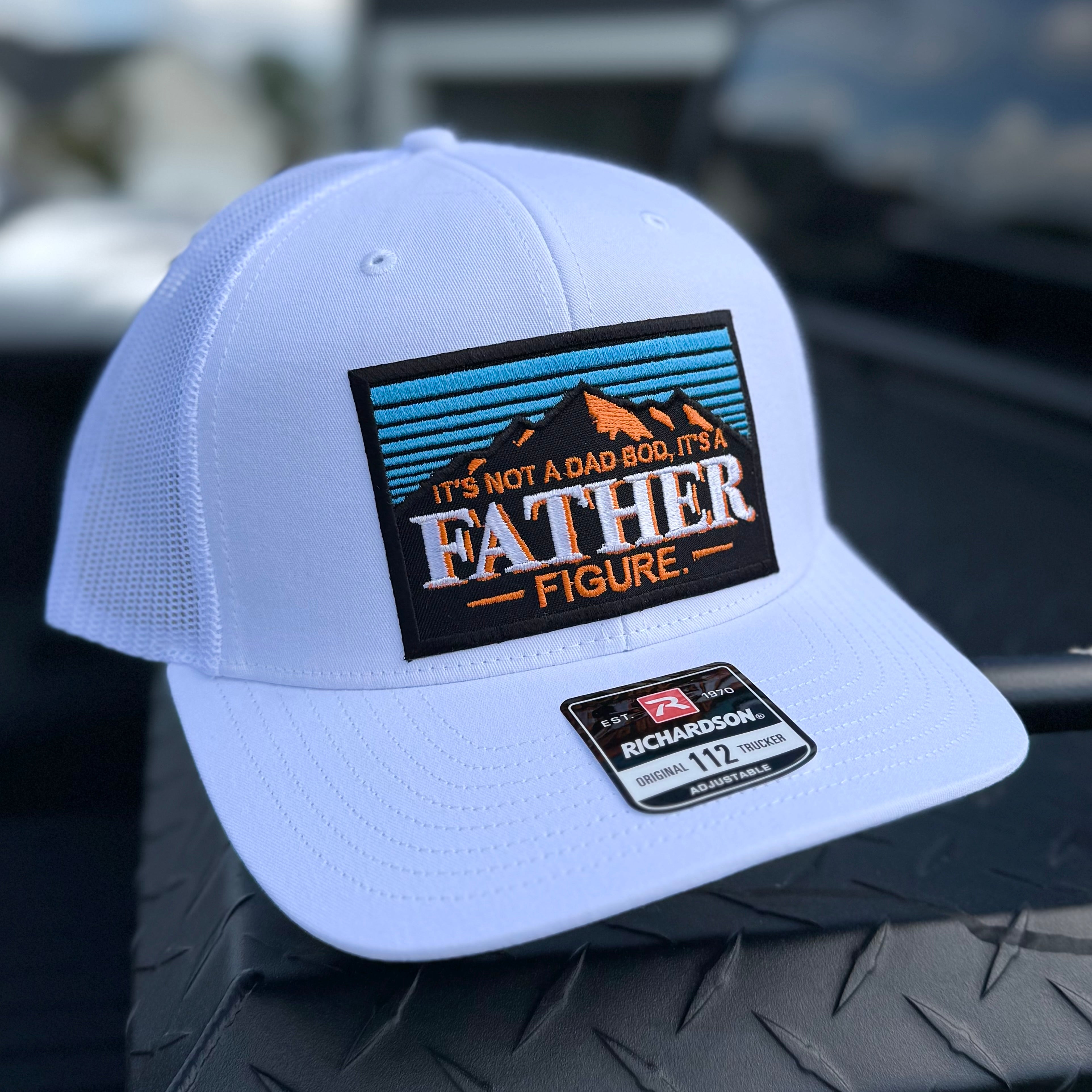 QUICK ORDER It’s Not a Dad Bod It’s a Father Figure Hat - Black Patch
