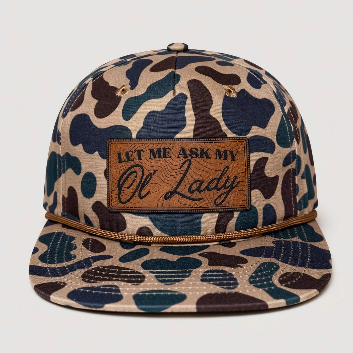 QUICK ORDER Let me ask my ol' lady hat