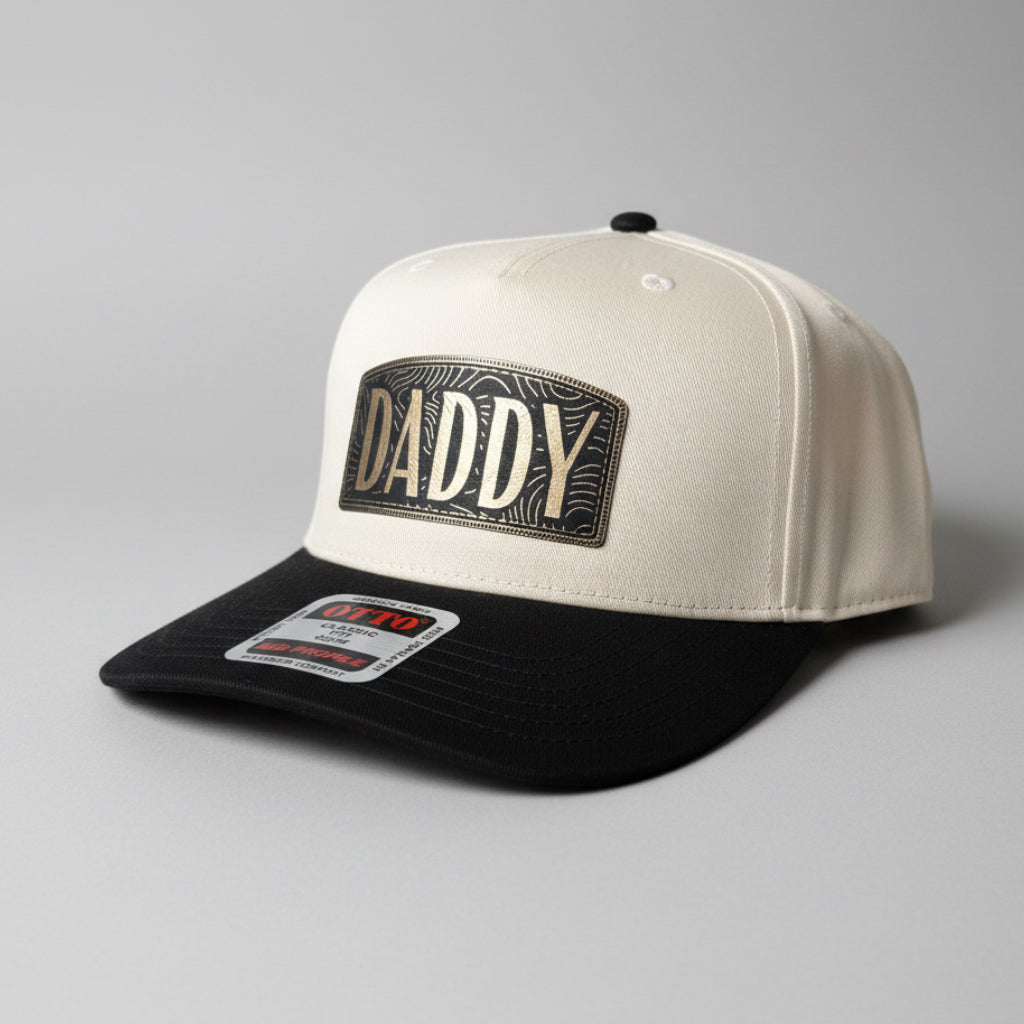 QUICK ORDER Daddy hat - leather patch