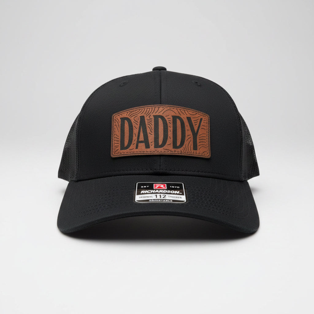 QUICK ORDER Daddy hat - leather patch