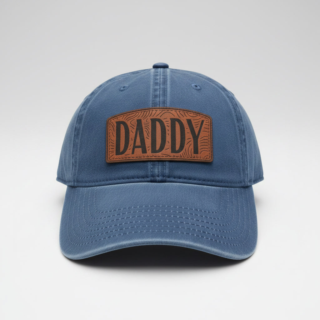 QUICK ORDER Daddy hat - leather patch