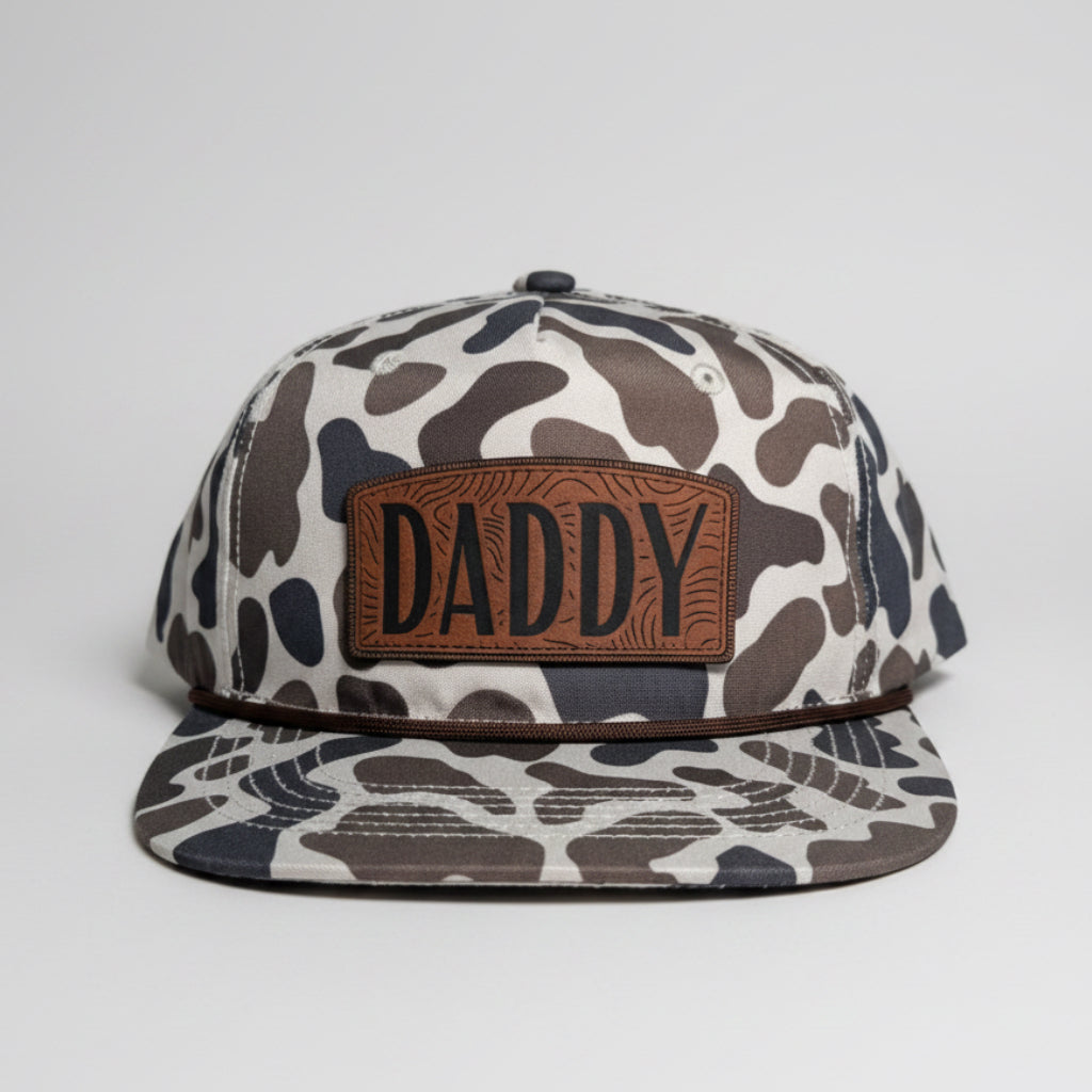 QUICK ORDER Daddy hat - leather patch