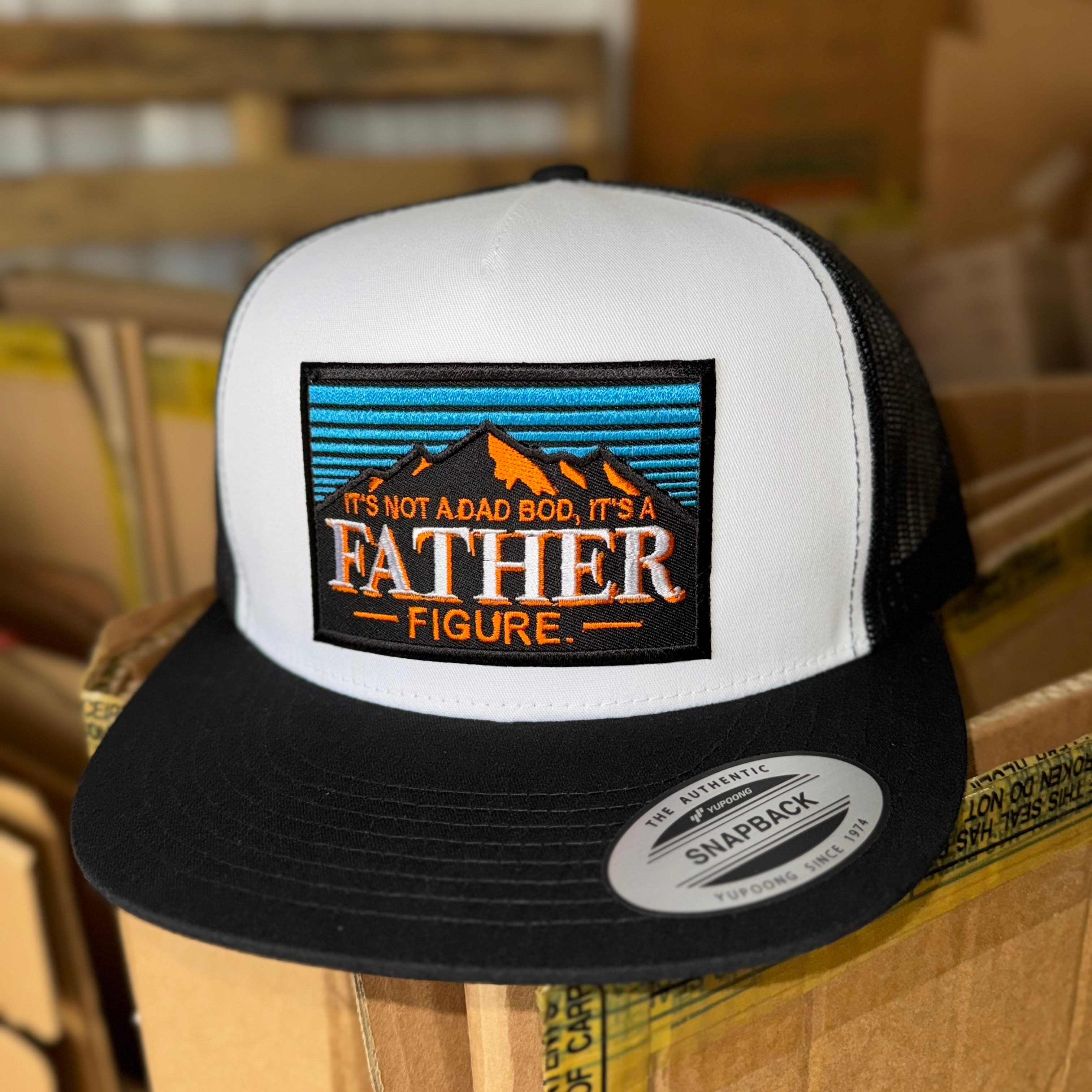 QUICK ORDER It’s Not a Dad Bod It’s a Father Figure Hat - Black Patch