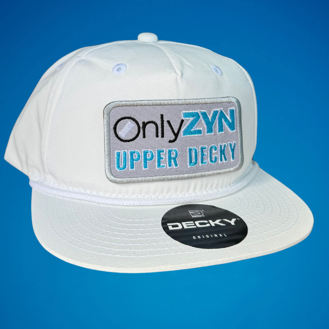 QUICK ORDER Only Upper Decky Hat White Decky Rope Rusty Lids