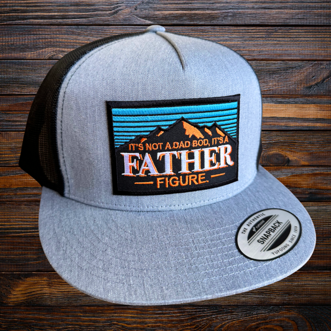 QUICK ORDER It’s Not a Dad Bod It’s a Father Figure Hat - Black Patch