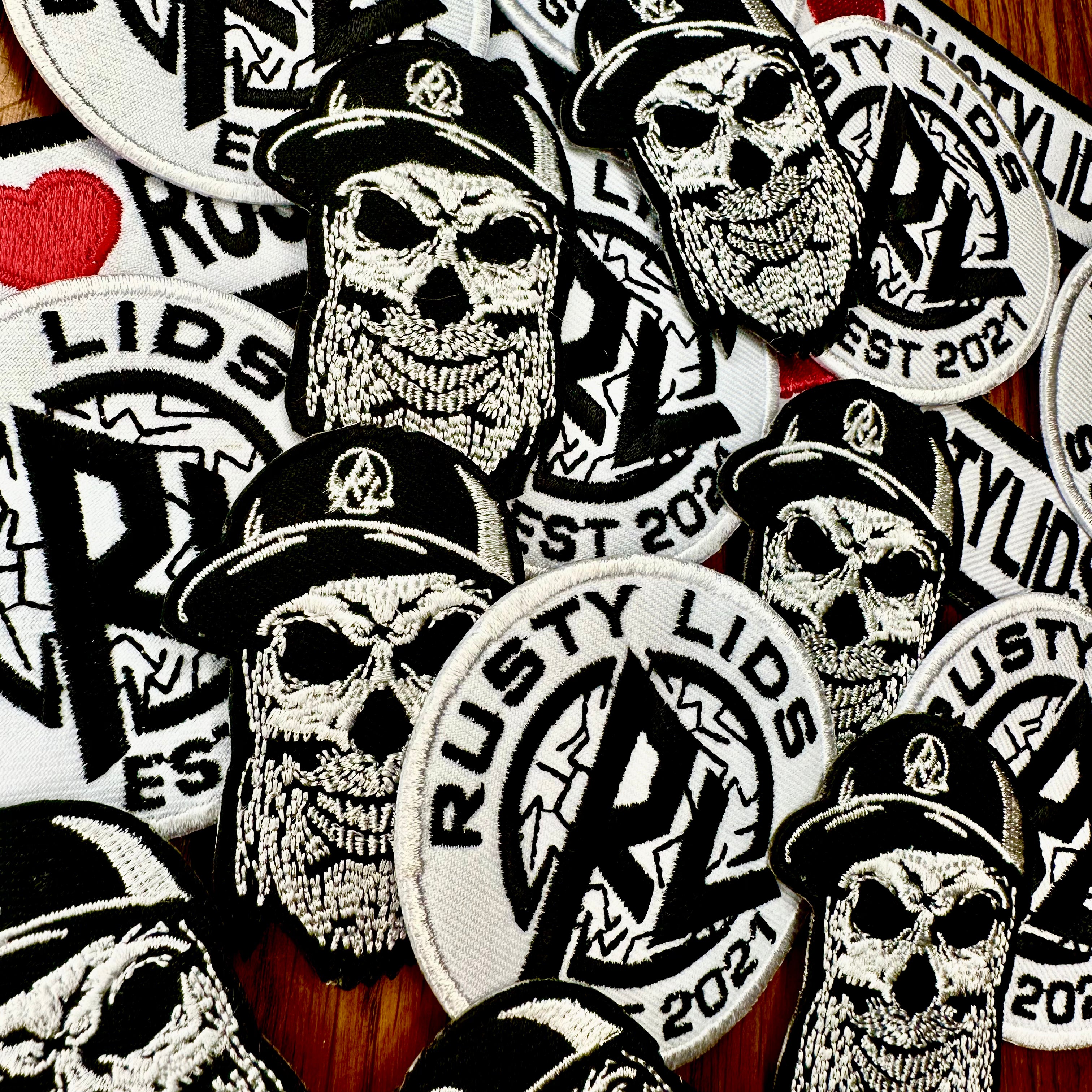 Stickers & Rusty Lids Merch