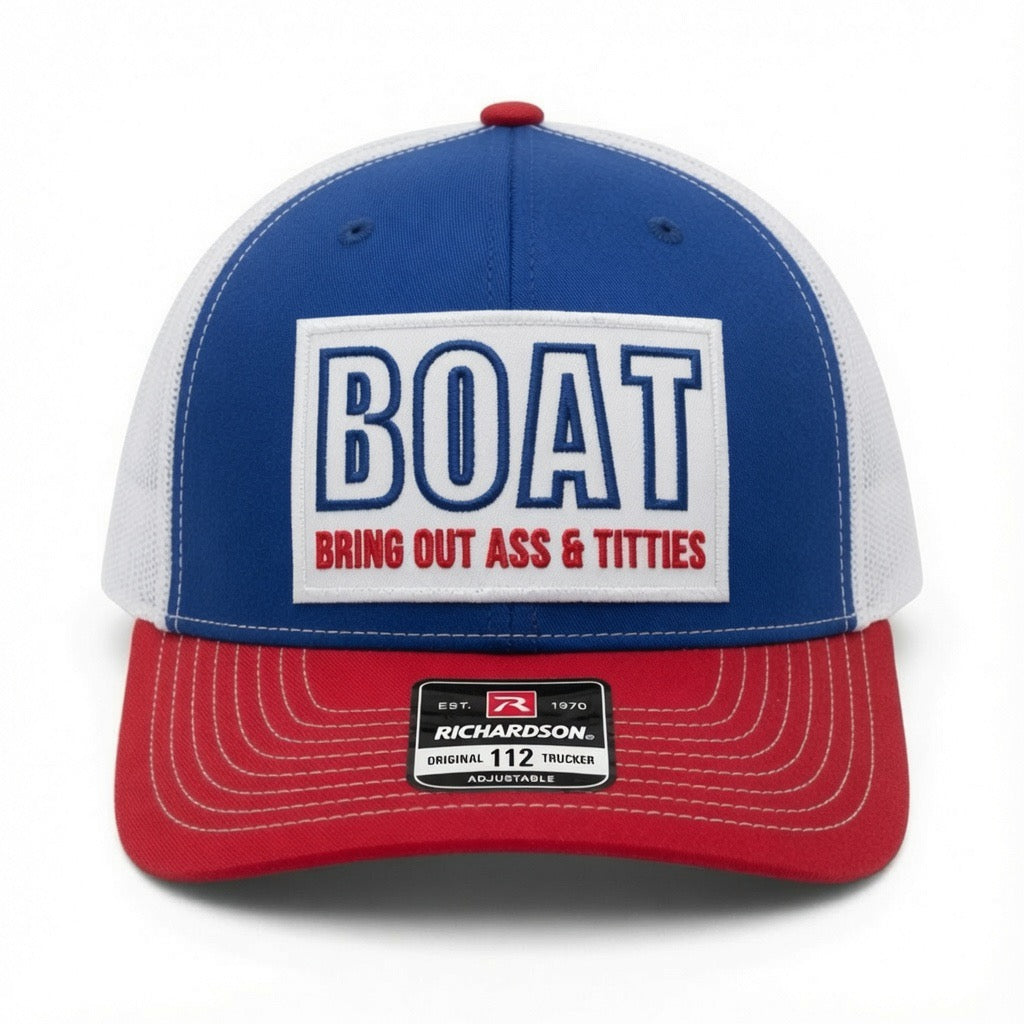 QUICK ORDER BOAT Hat – Rusty Lids