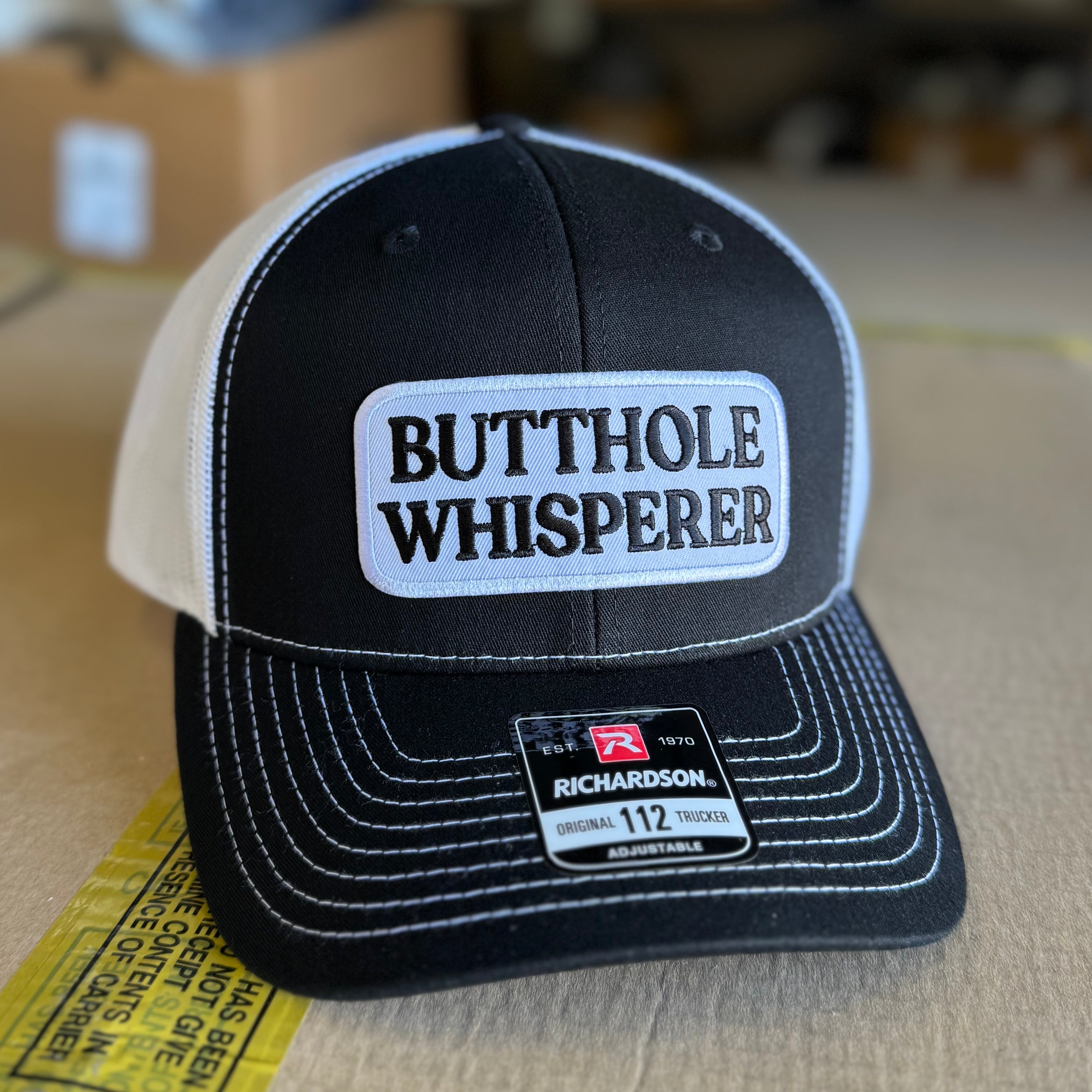 QUICK ORDER Butthole Whisperer Hat – Rusty Lids
