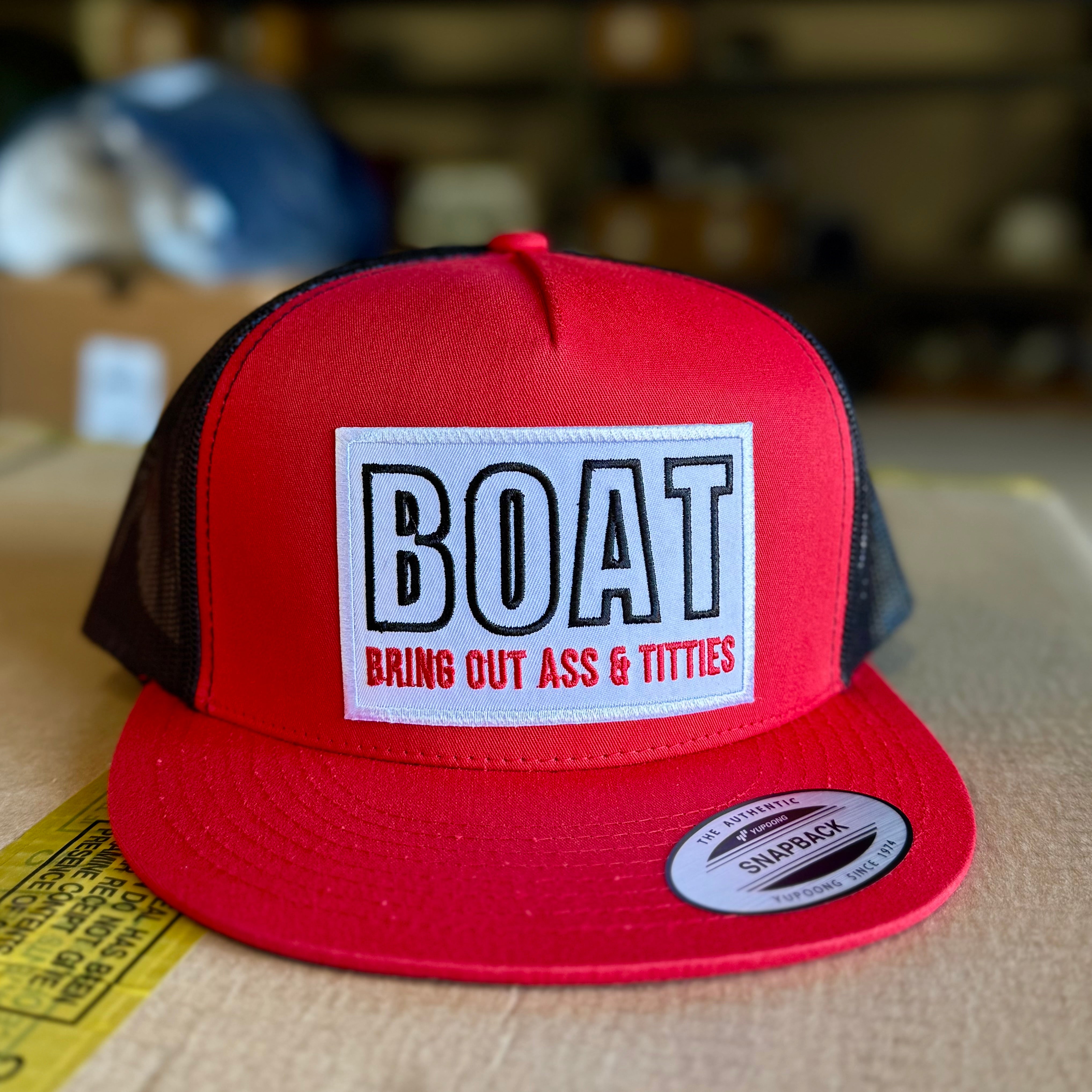 QUICK ORDER BOAT Hat – Rusty Lids