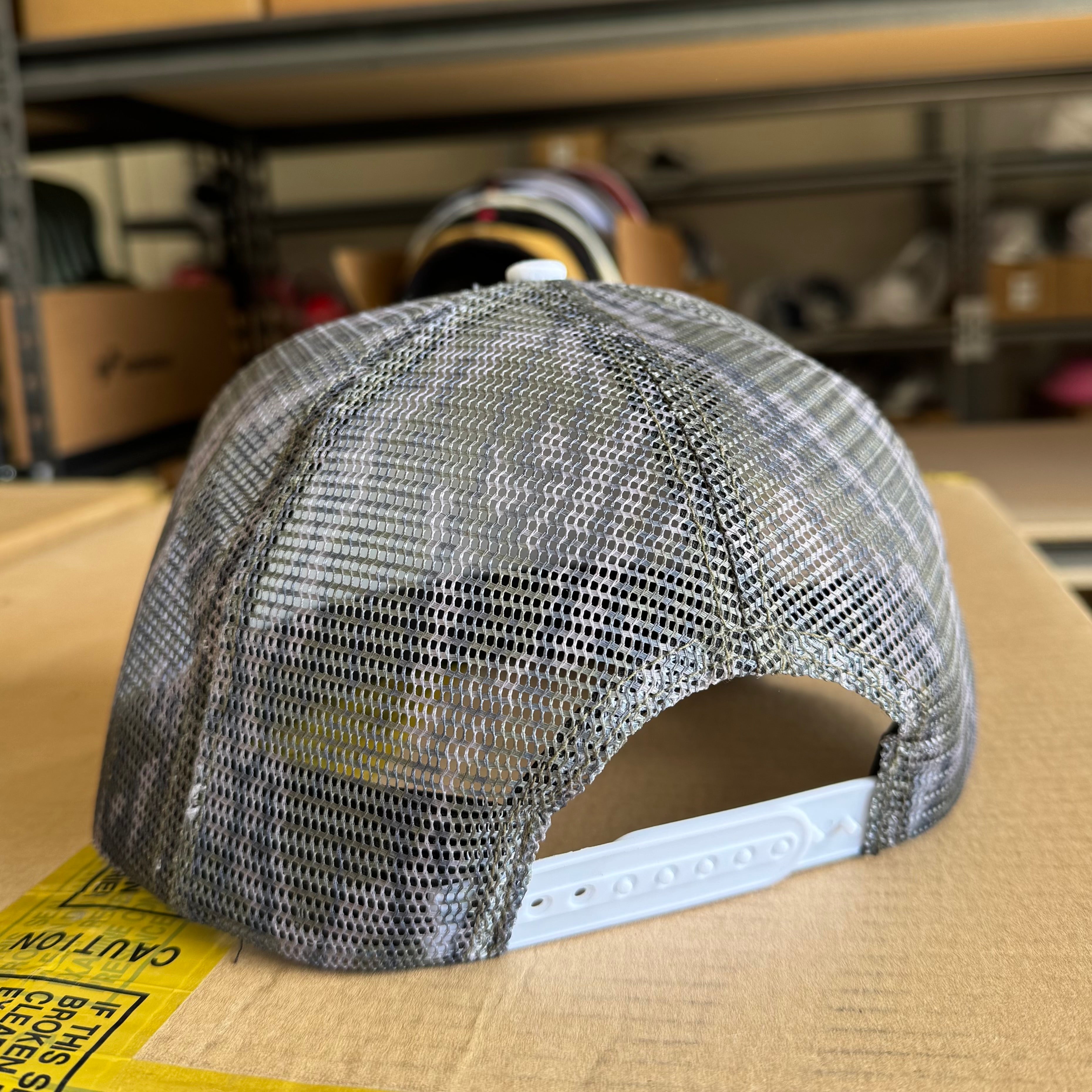 BLANK Wayward Flat Bill Trucker 6006 Style Hat - Realtree