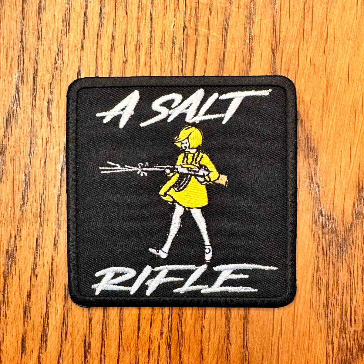 A Salt Rife A Salt Rifle Patch - w/o Umbrella – Rusty Lids