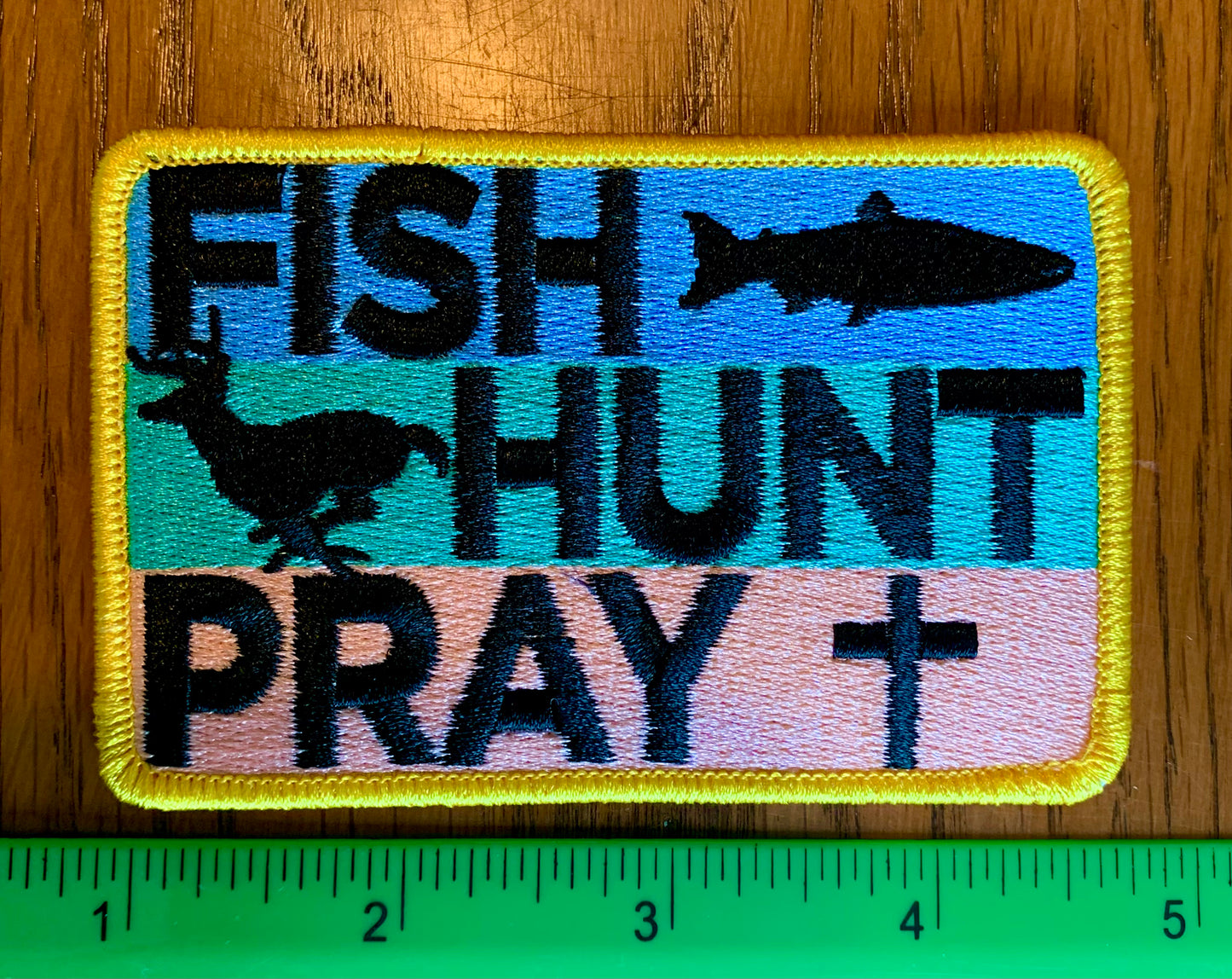 Fish Hunt Pray Patch Rusty Lids