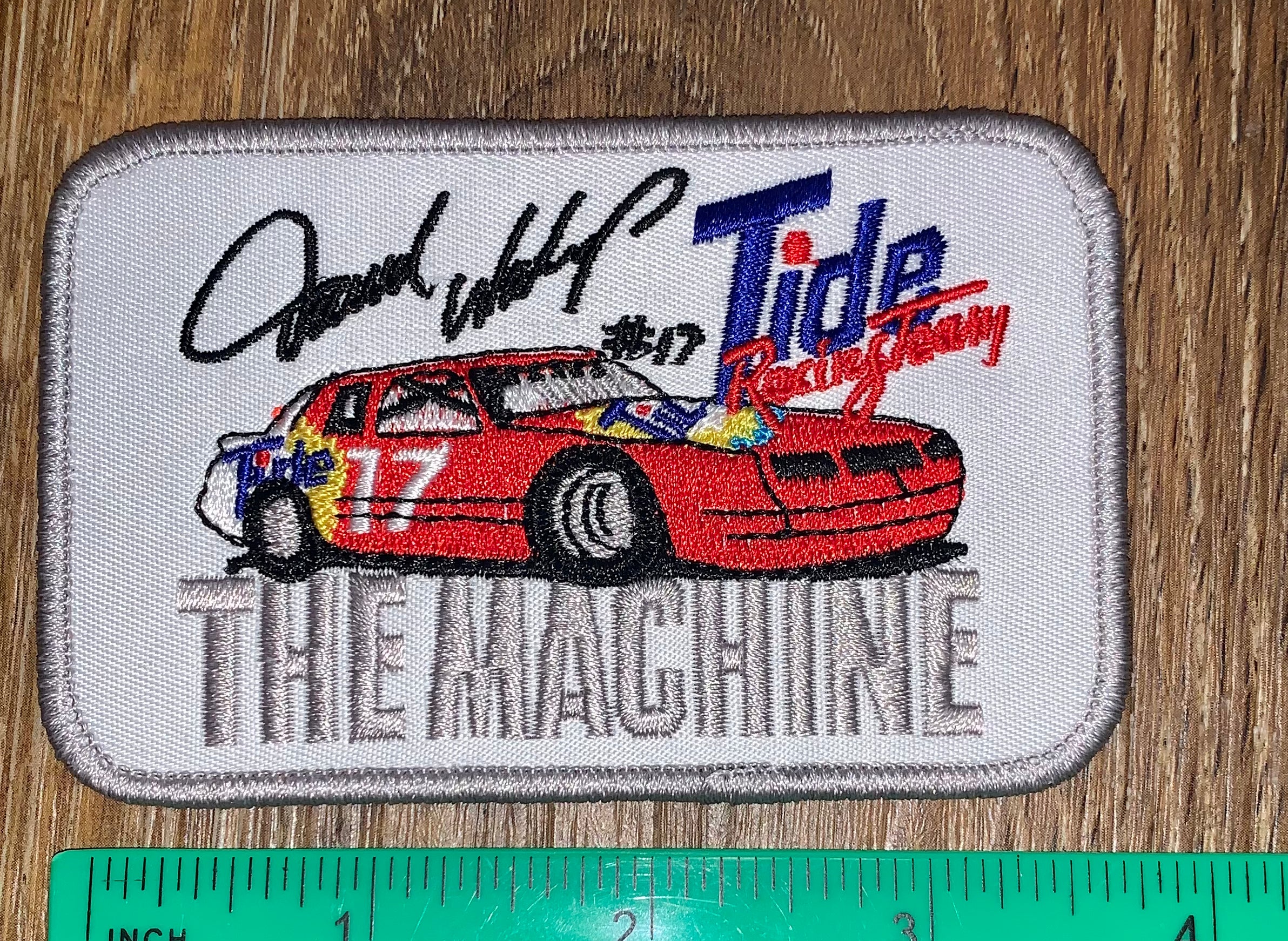Long Racing Pvc Patch Vintage Racing Patches – Rusty Lids