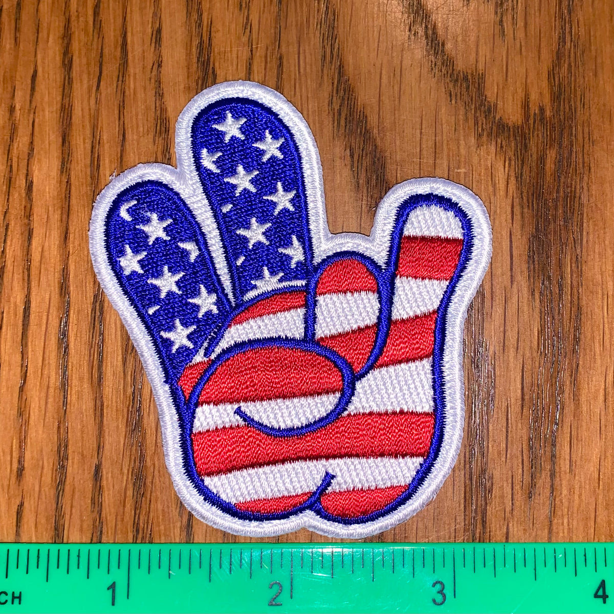 American Flag Shocker Patch – Rusty Lids